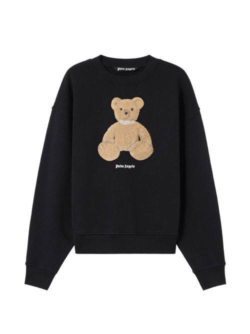 Felpa uomo con orso PALM ANGELS | PMBA08HS26FLE0091060